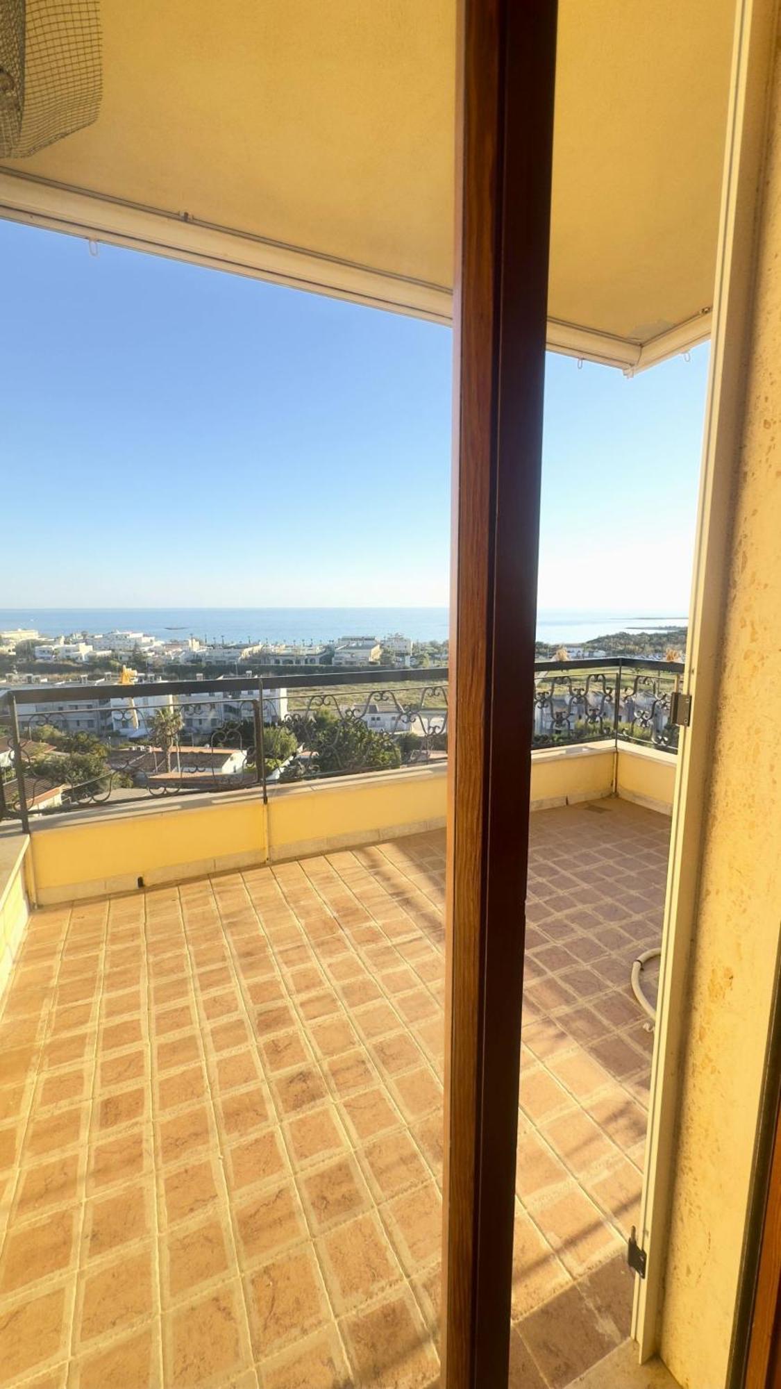 Вилла The Sea View Panoramic Порто-Чезарео Экстерьер фото