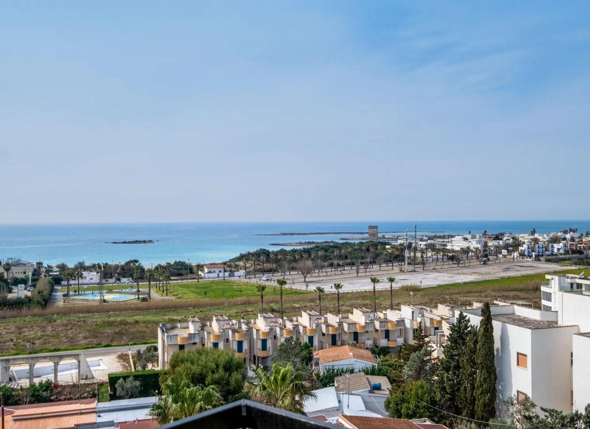 Вилла The Sea View Panoramic Порто-Чезарео Экстерьер фото