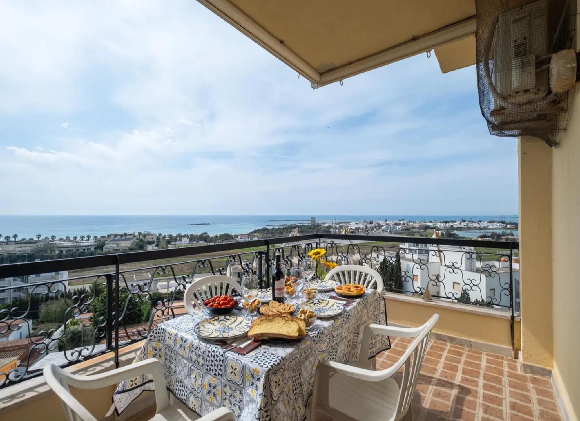 Вилла The Sea View Panoramic Порто-Чезарео Экстерьер фото